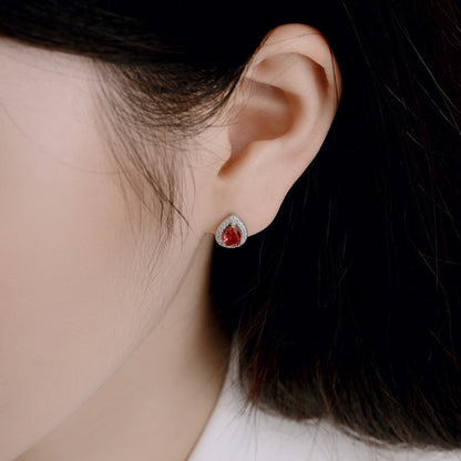 [Kincade Jewelrys]Luxurious Water Drop Shape Earrings