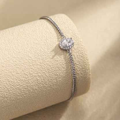 [Kincade Jewelrys]Exquisite Oval Shape Bracelet