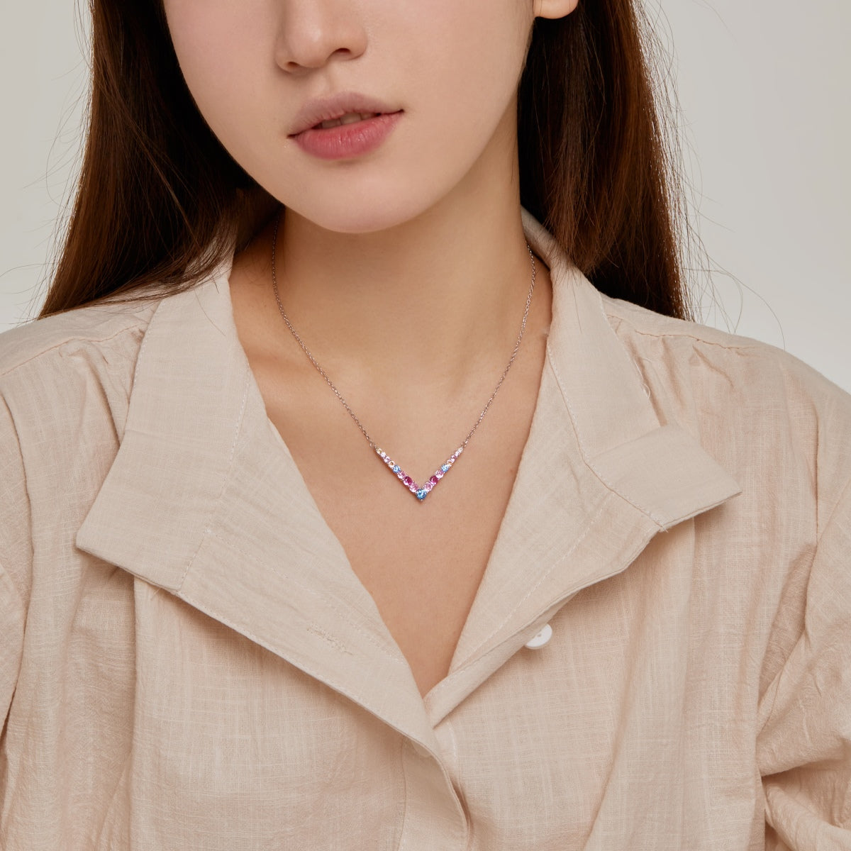 [Kincade Jewelrys]Ornate Round Cut Necklace