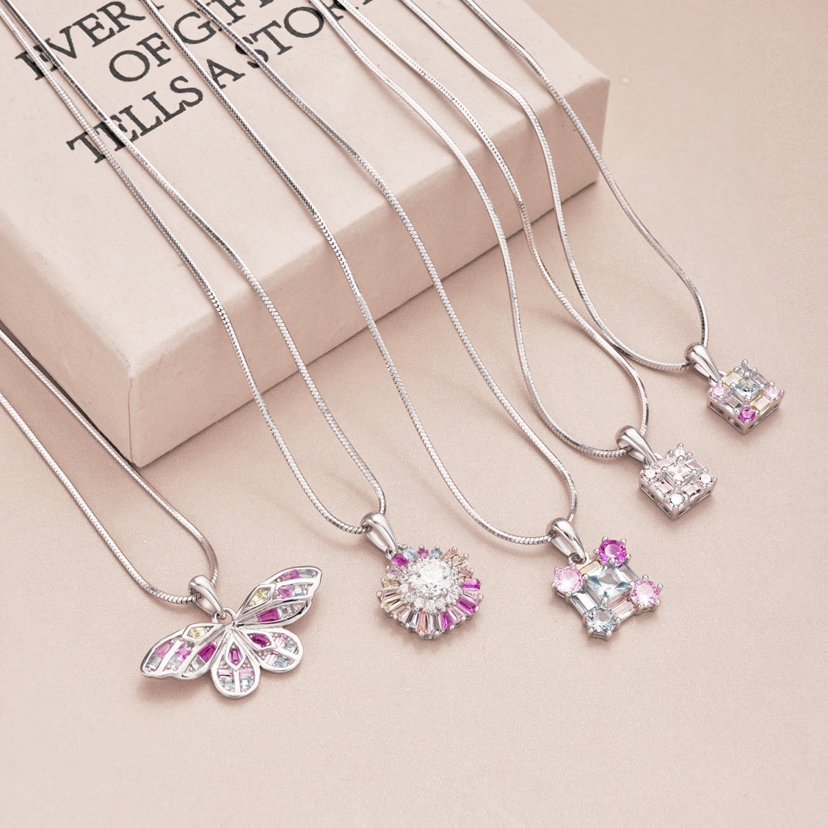 [Kincade Jewelrys]Gorgeous Multi Colorful Necklace