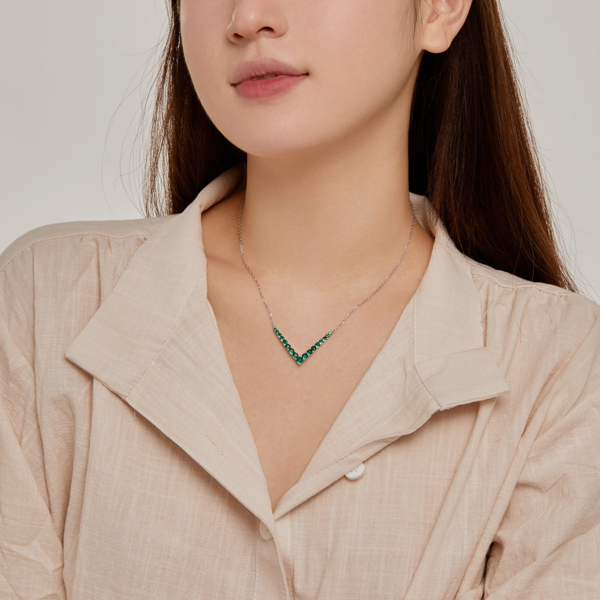 [Kincade Jewelrys]Ornate Round Cut Necklace