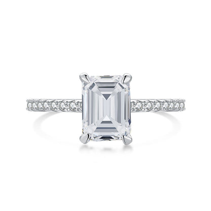 [Kincade Jewelrys]2.0 Carat Scintillating Ornate Radiant Cut Party Ring
