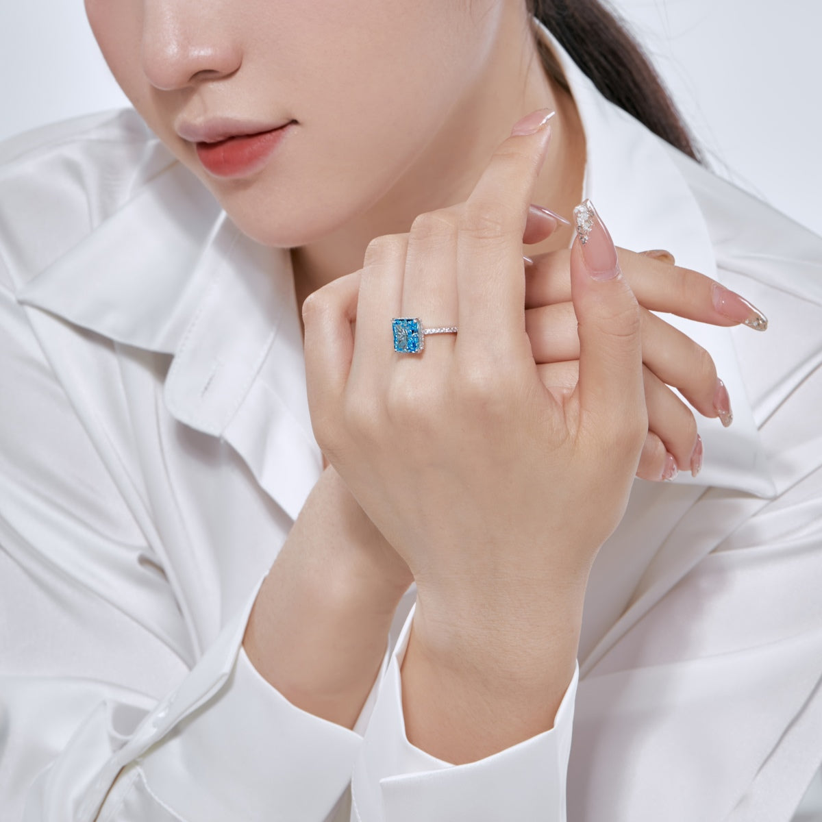 [Kincade Jewelrys]4.0 Carat Luxurious Engagement Ring