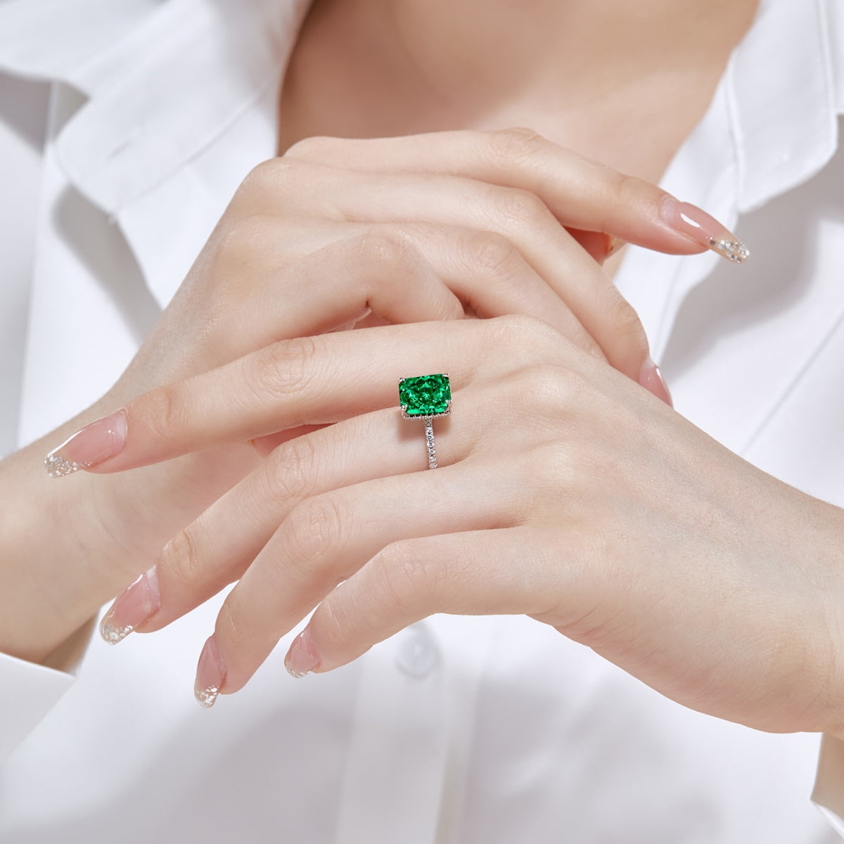 [Kincade Jewelrys]4.0 Carat Luxurious Engagement Ring