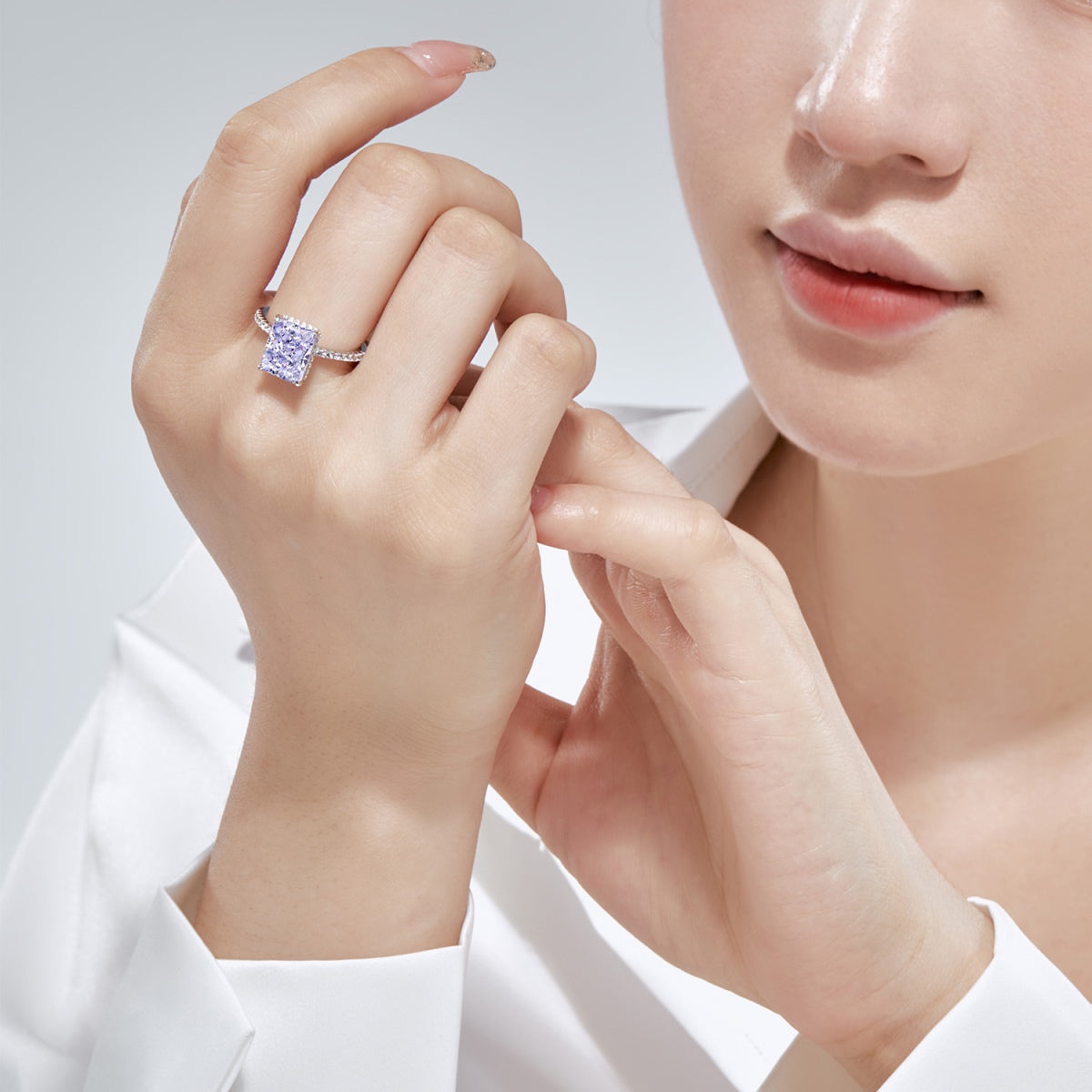 [Kincade Jewelrys]4.0 Carat Luxurious Engagement Ring