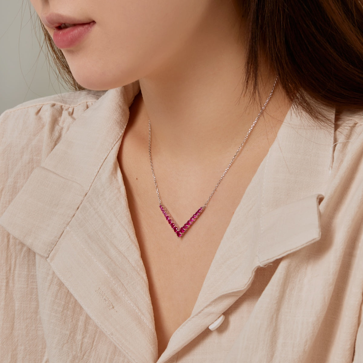 [Kincade Jewelrys]Ornate Round Cut Necklace