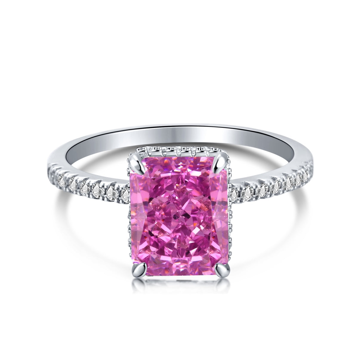 [Kincade Jewelrys]4.0 Carat Luxurious Engagement Ring