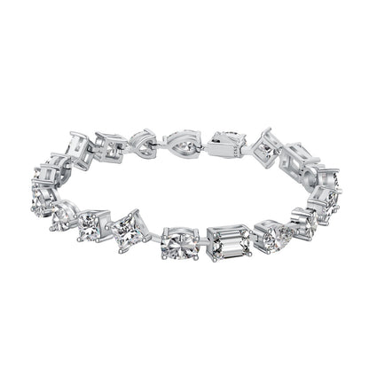 [Kincade Jewelrys]Unique Exquisite Multi Cut Daily Bracelet