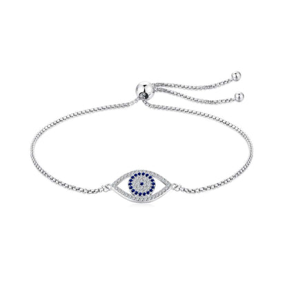 [Joyas Kincade]Collar con forma de ojo deslumbrante