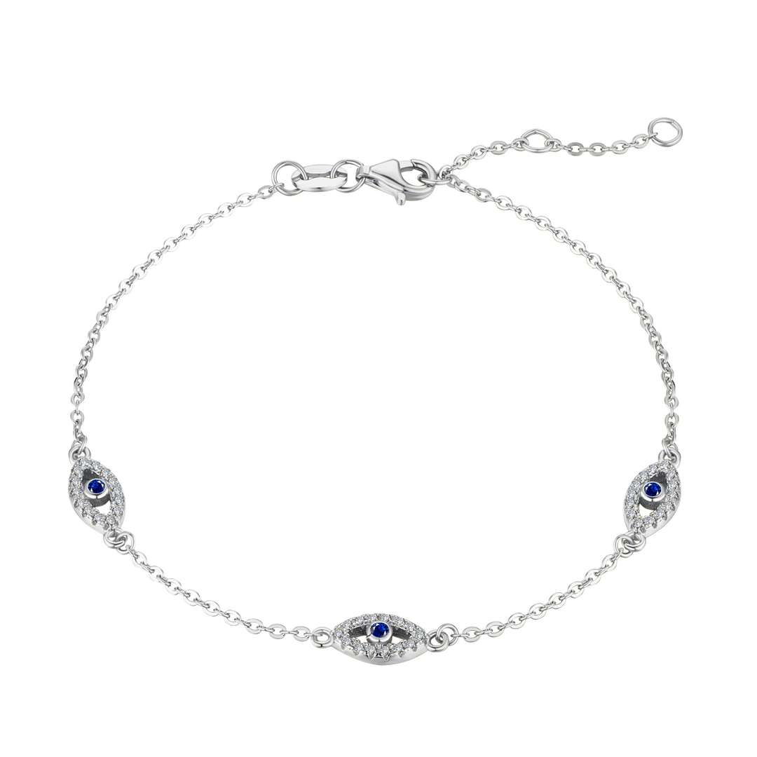 [Kincade Jewelrys]Evil Eye Shape Pendent Necklace