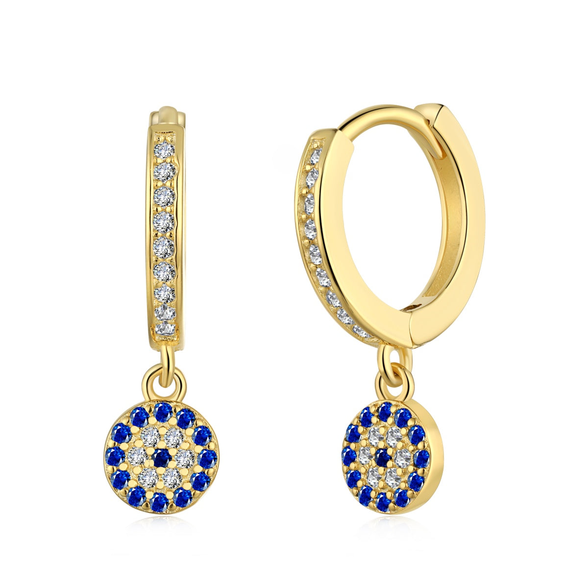 [Joyas Kincade] Pendientes únicos de ojo de diablo