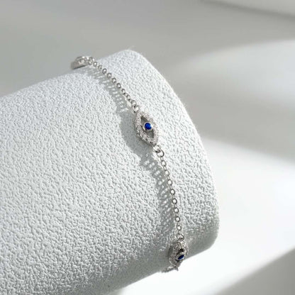 [Kincade Jewelrys]Evil Eye Shape Pendent Necklace