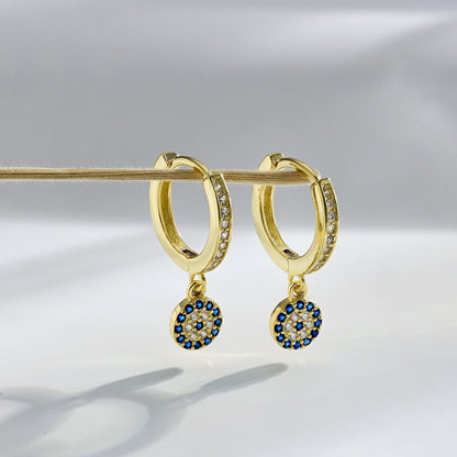 [Joyas Kincade] Pendientes únicos de ojo de diablo