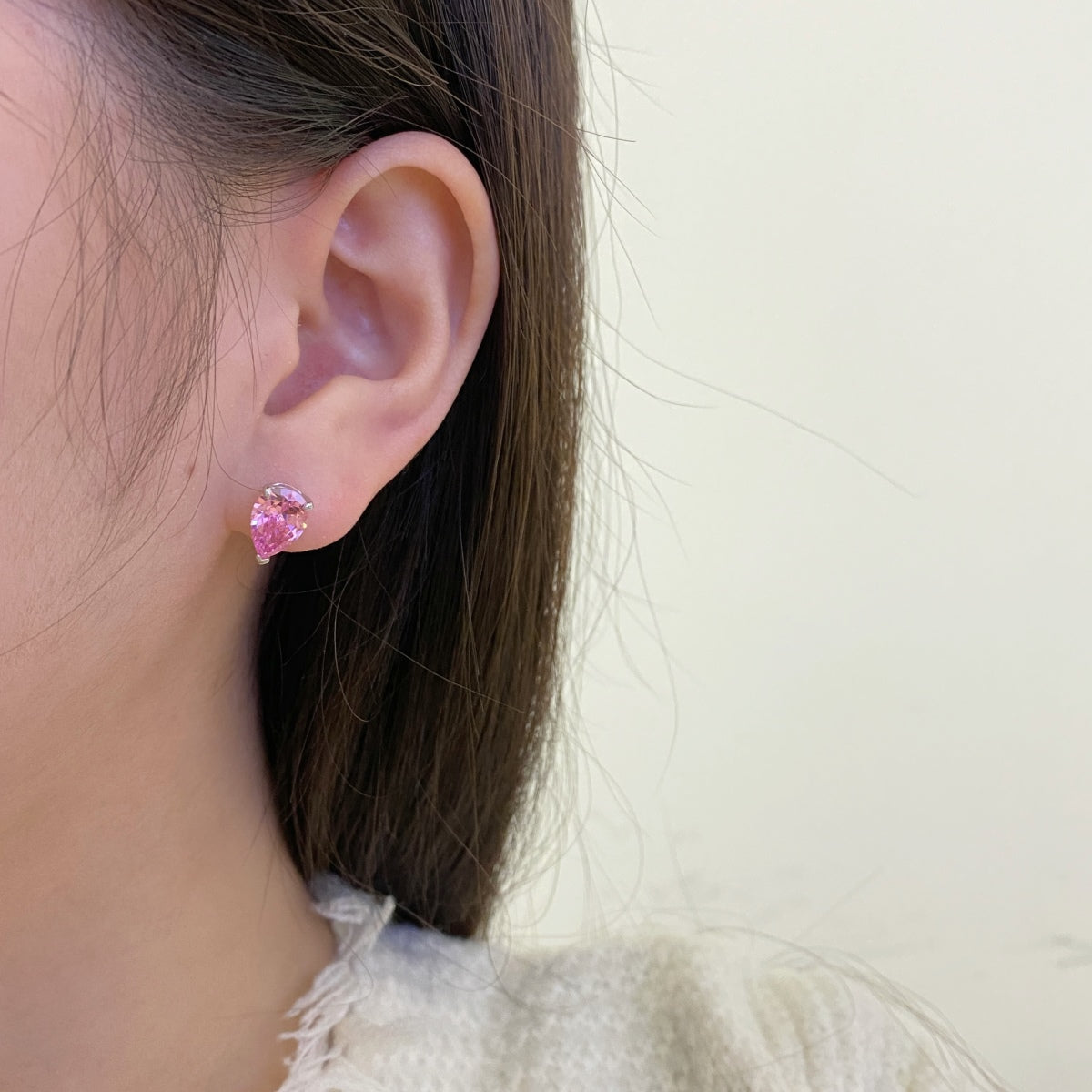 [Kincade Jewelrys]Ornate Water Drop Shape Earrings