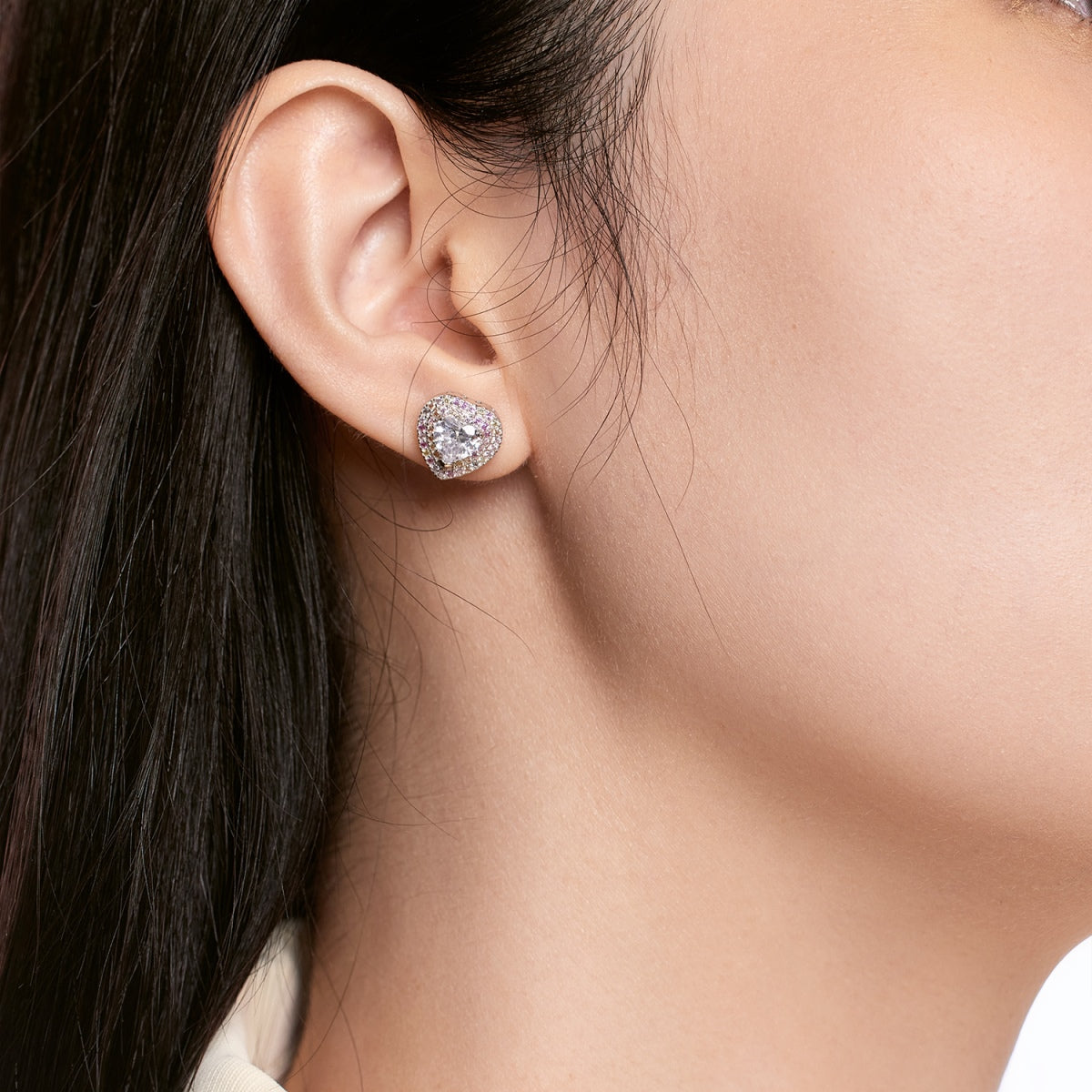 [Kincade Jewelrys]Dazzling Heart Shape Lover Earrings