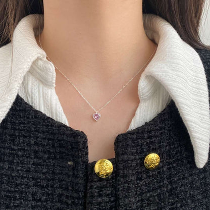 [Kincade Jewelrys]Ornate Heart Shape Necklace