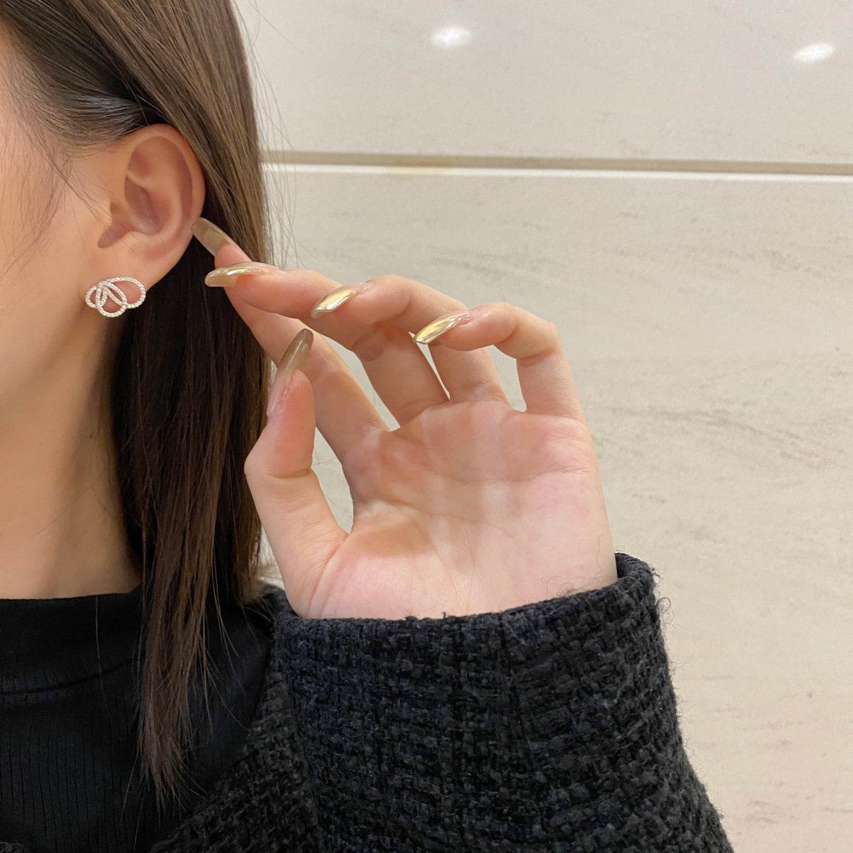 [Kincade Jewelrys]Exquisite Butterfly Shape Earrings