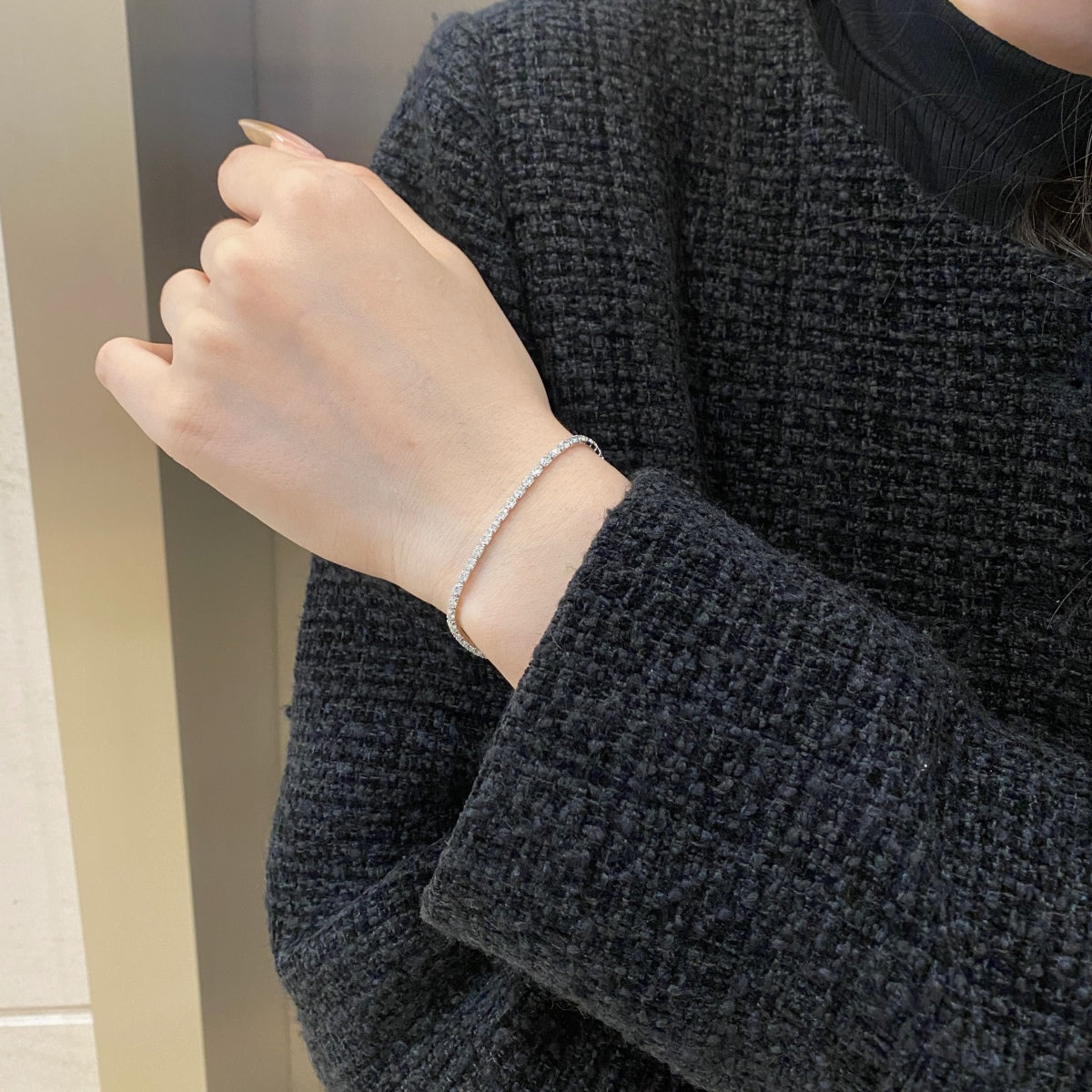 [Kincade Jewelrys]Elegant Emerald Cut Daily Bracelet