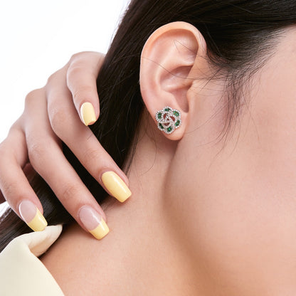[Kincade Jewelrys]Exquisite Flower Shape Daily Earrings