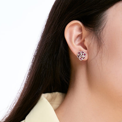[Kincade Jewelrys]Exquisite Flower Shape Daily Earrings