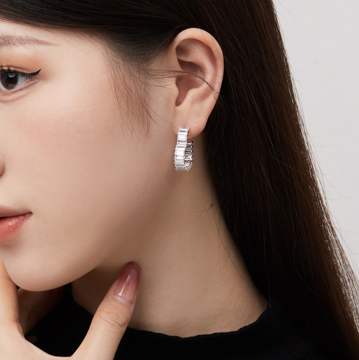 [Kincade Jewelrys]Radiant Heart Cutout Earrings