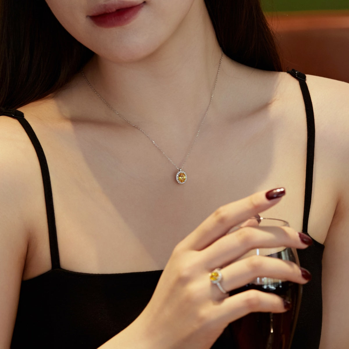 [Kincade Jewelrys]Delicate Unique Oval Cut Daily Earrings