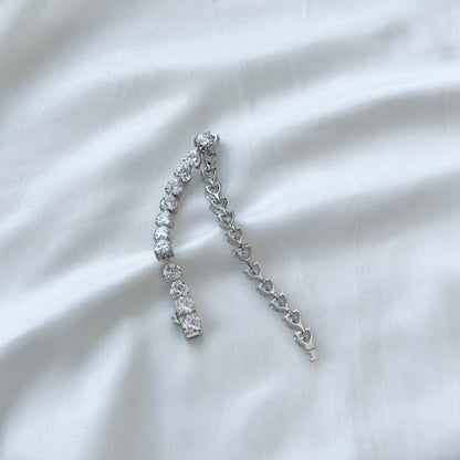 [Kincade Jewelrys]0.75 Carat Elegant Romantic Heart Shape Lover Bracelet