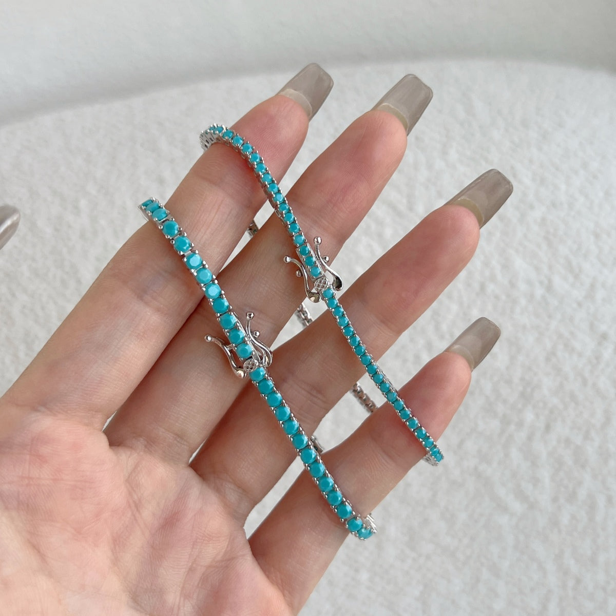 [Kincade Jewelrys]Dazzling Exquisite Round Cut Daily Bracelet