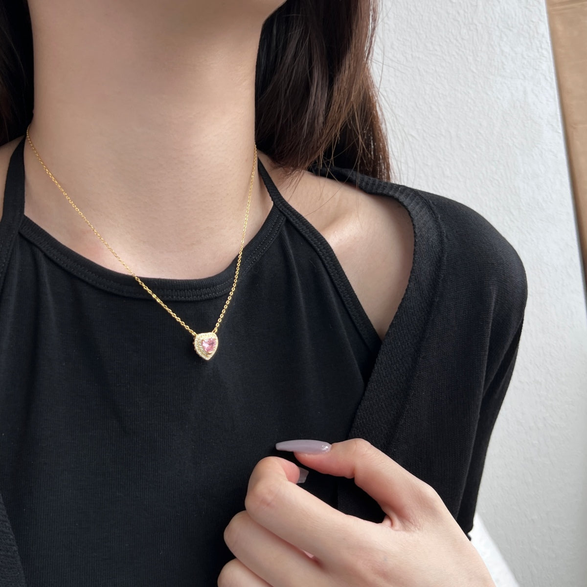 [Kincade Jewelrys]Exquisite Heart Shape Necklace