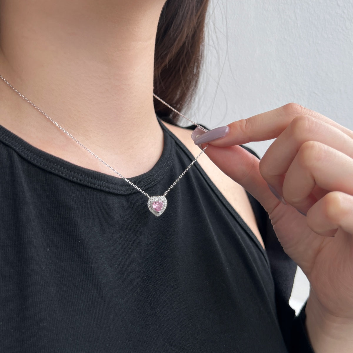 [Kincade Jewelrys]Exquisite Heart Shape Necklace