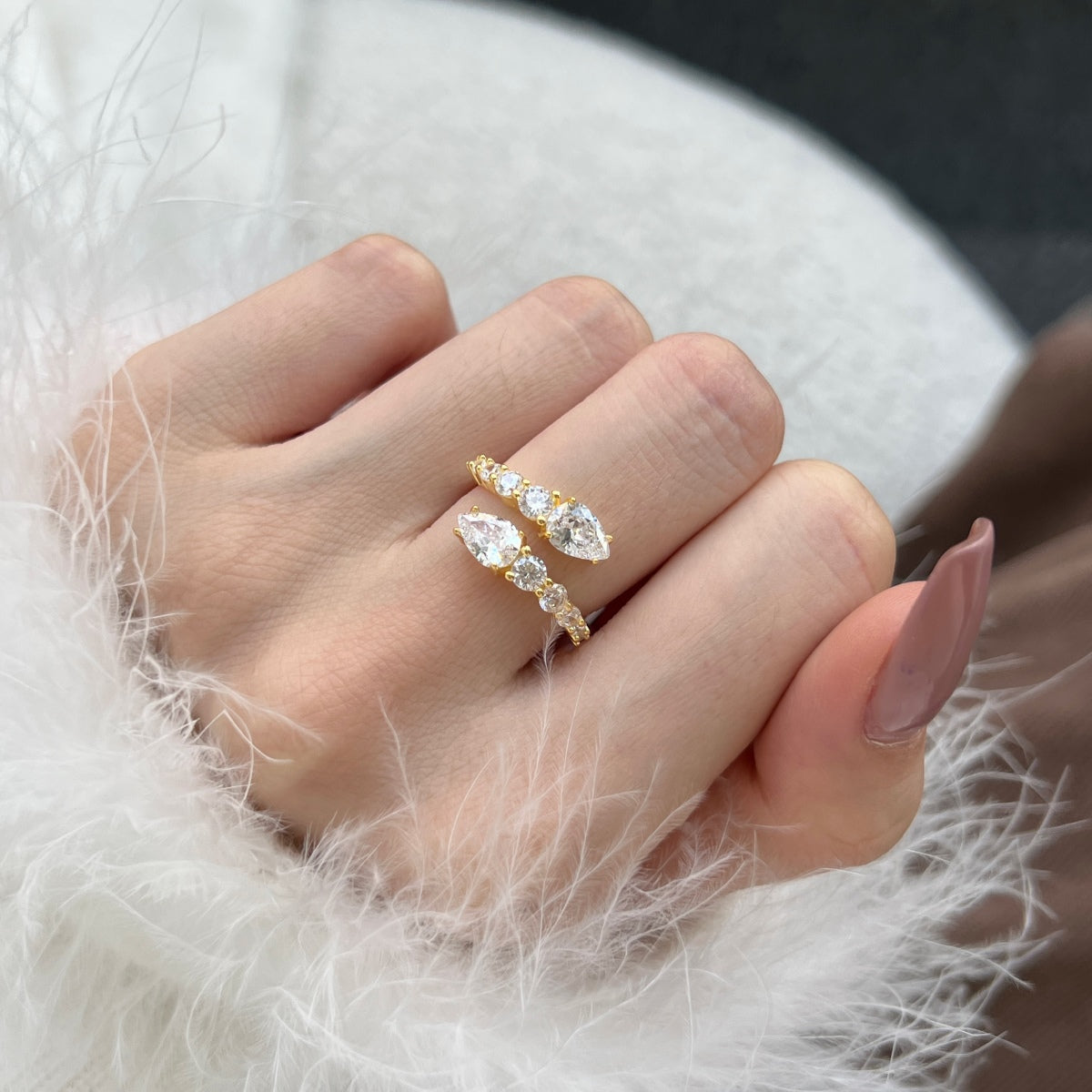 [Kincade Jewelrys]Delicate Lively Snake Shape Daily Ring