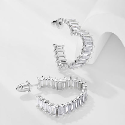 [Kincade Jewelrys]Radiant Heart Cutout Earrings