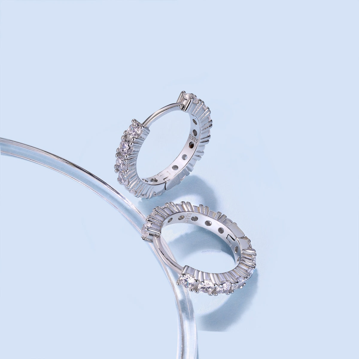 [Kincade Jewelrys]Radiant Colorful Round Cut Earrings