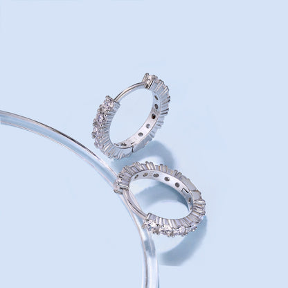 [Kincade Jewelrys]Radiant Colorful Round Cut Earrings