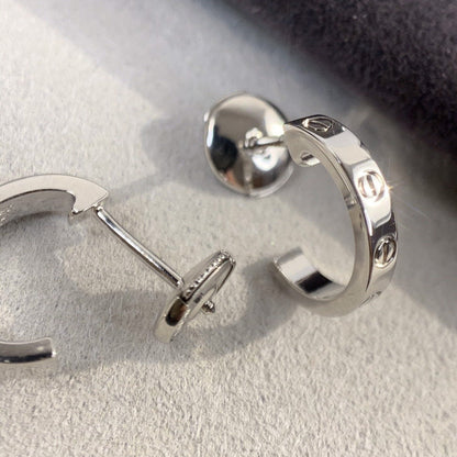[Kincade Jewelrys] PENDIENTES DE AMOR 2.65MM PLATA 