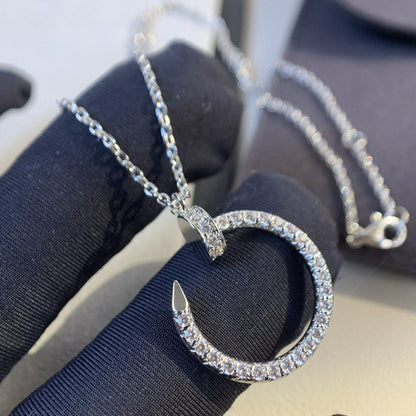 [Kincade Jewelrys]COLLAR JUSTE PLATA DIAMANTES 
