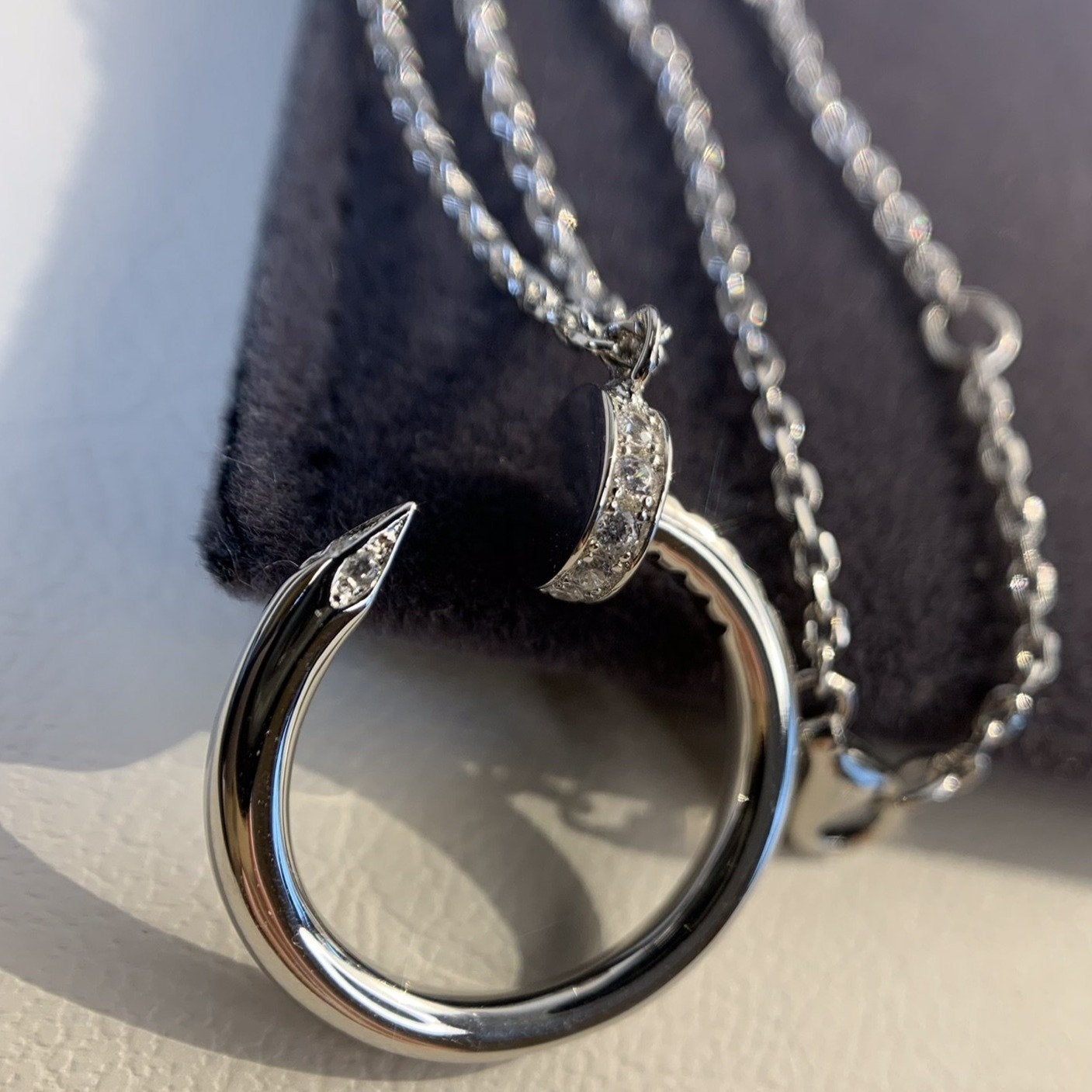 [Kincade Jewelrys]JUSTE NECKLACE SILVER