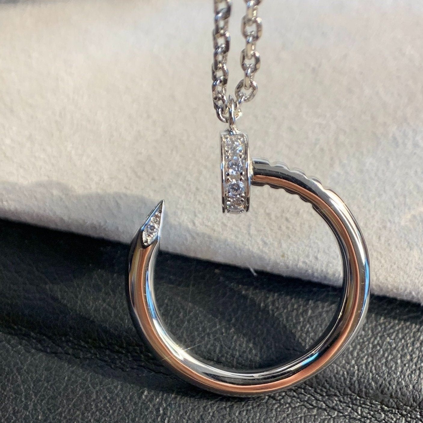 [Kincade Jewelrys]JUSTE NECKLACE SILVER