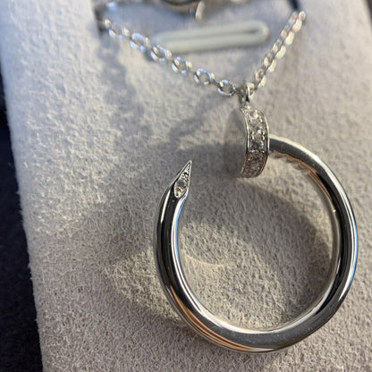 [Kincade Jewelrys]JUSTE NECKLACE SILVER