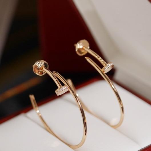 [Kincade Jewelrys]JUSTE EARRINGS DIAMONDS 1.8MM