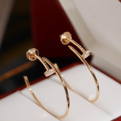 [Kincade Jewelrys]JUSTE EARRINGS DIAMONDS 1.8MM