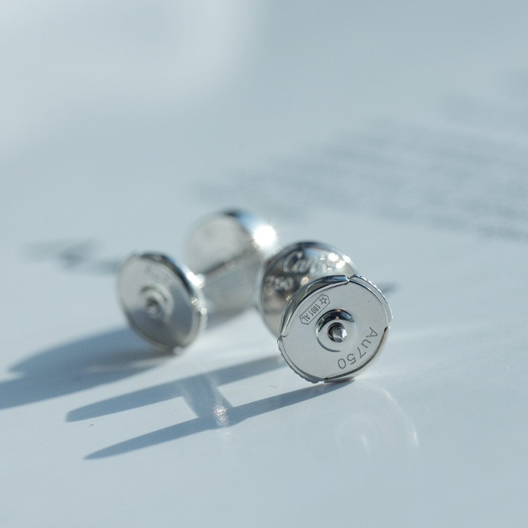 [Kincade Jewelrys]LOVE EARRINGS SILVER 10MM