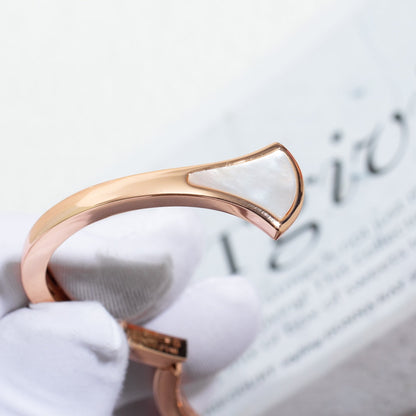 [Kincade Jewelrys]DREAM BRACELET OPEN PINK GOLD MOP