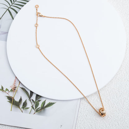 [Kincade Jewelrys]COLLAR PARENTESI ORO ROSA