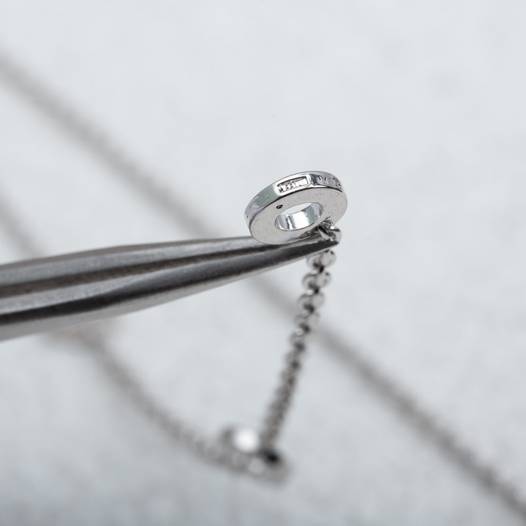 [Kincade Jewelrys]COLLAR PARENTESI PLATA DIAMANTE