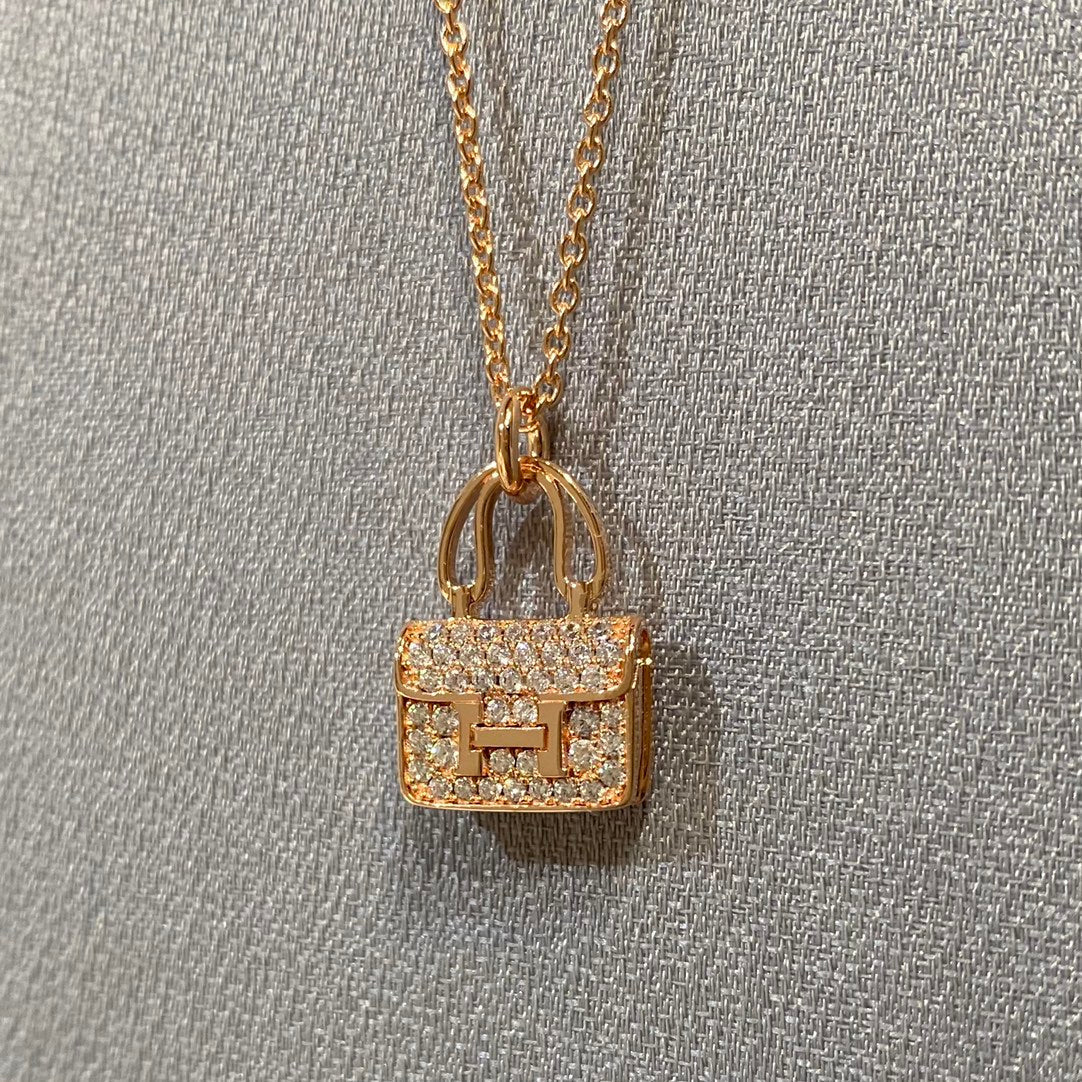 [Kincade Jewelrys]CONSTANCE PEDANT DIAMOND NECKLACE