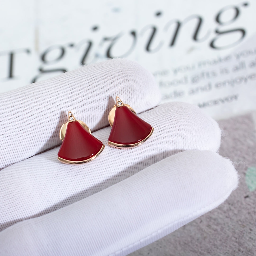 [Kincade Jewelrys]DIVAS DREAM EARRINGS PINK GOLD