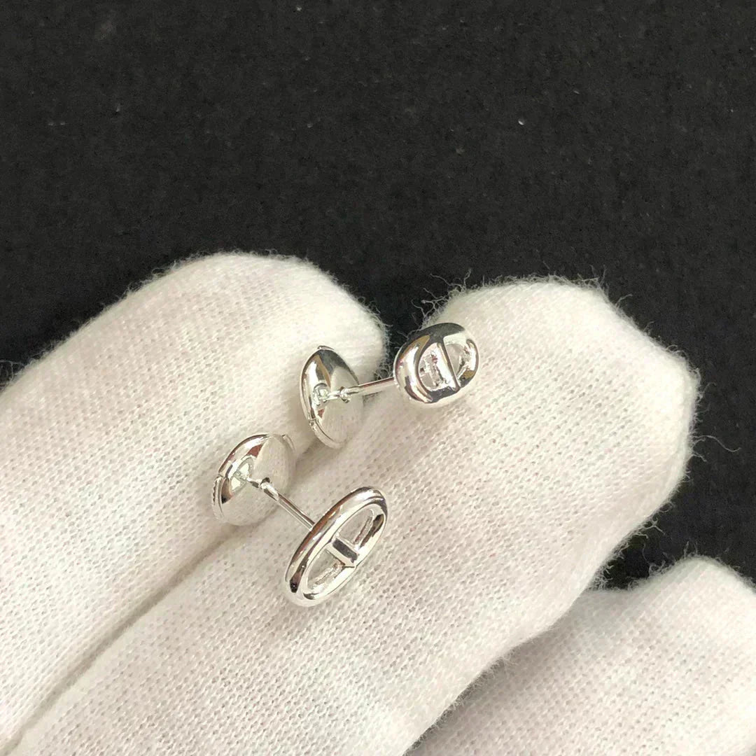 [Kincade Jewelrys]CHAINE SMALL EARRINGS GOLD AND SILVER