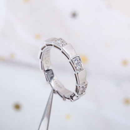 [Kincade Jewelrys]SERPENTI RING SILVER  3MM