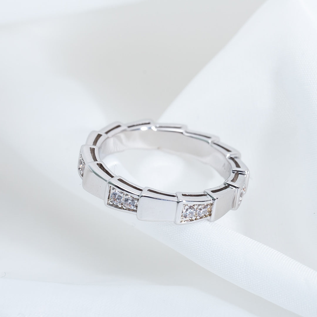 [Kincade Jewelrys]SERPENTI RING SILVER  3MM